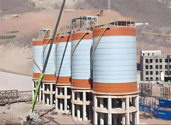 白马井镇高架钢板仓